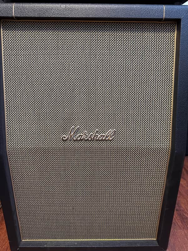 Marshall Studio Vintage SV212 140-Watt 2x12" Angled Guitar Speaker Cabinet 2019 - Present - Black image 1