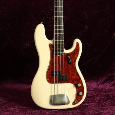Fender Precision Bass 1963 - Olympic White image 2