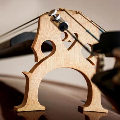 4/4 Cello Bridge Maple Wood For 4/4 Cello Replacement Instrument Parts image 5