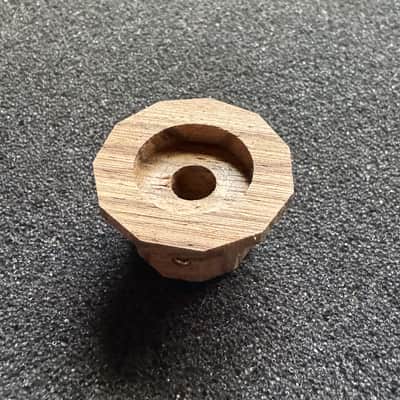 Guilford Zebrawood 1122 Facet Cut Volume/Tone potentiometer knob - 1.5mm set Screw / 6mm shaft image 3