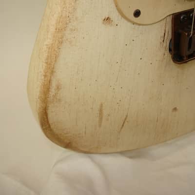 AXL BADWATER SRO Electric Guitar, Relic Distressed White image 5