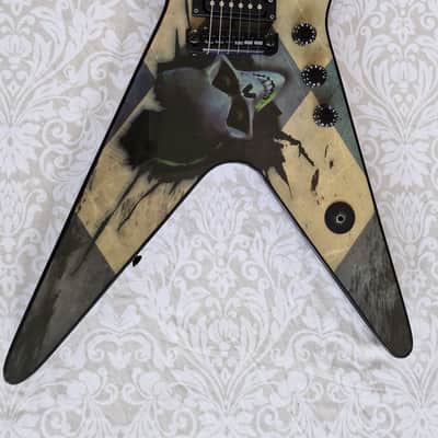 Washburn Dime Darrell Signature Limited Edition Skull Graphic Electric Guitar image 3