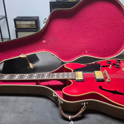 1970 Gibson ES-345TD 345 Cherry Red American Vintage 70s Kalamazoo USA Semi-Hollow Body 335 355 TD Stereo Guitar image 2