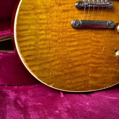 2015 Gibson Les Paul 1959 True Historic Murphy Aged Dirty Lemon image 8