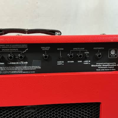 Blackstar HT Club 40 1 x 12 Tube Combo Amplifier - Red Tolex image 11