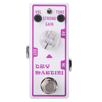 Tone City Dry Martini | Medium Gain Distortion Mini Effect Pedal. New with Full Warranty! image 2