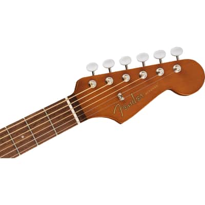 Fender Redondo Mini 1/2 Size Short-Scale Acoustic Guitar w/ Bag - Natural image 6