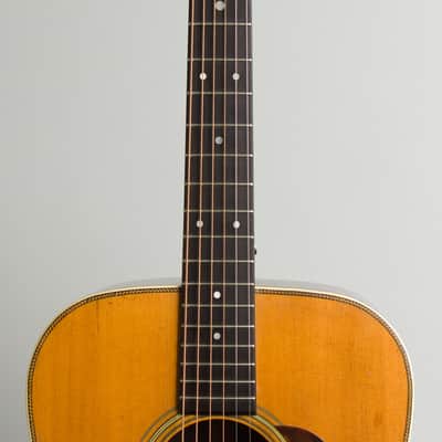 C. F. Martin  D-28 Herringbone Flat Top Acoustic Guitar (1945), ser. #93097, black tolex hard shell case. image 8