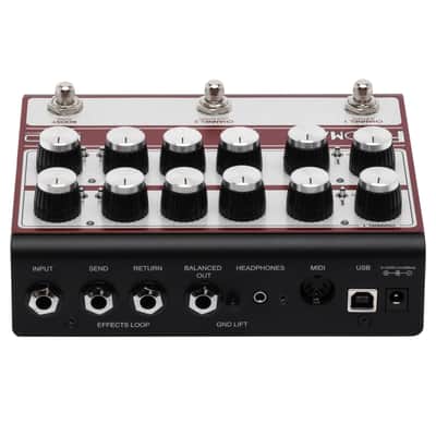 Friedman IR-D Dual Tube Preamp Signed Limited Reverb Exclusive - Black / Silver / Red image 5