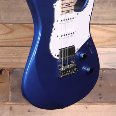 Yamaha PACS+12M Pacifica Standard Plus Electric Guitar Sparkle Blue w/ Gigbag image 2