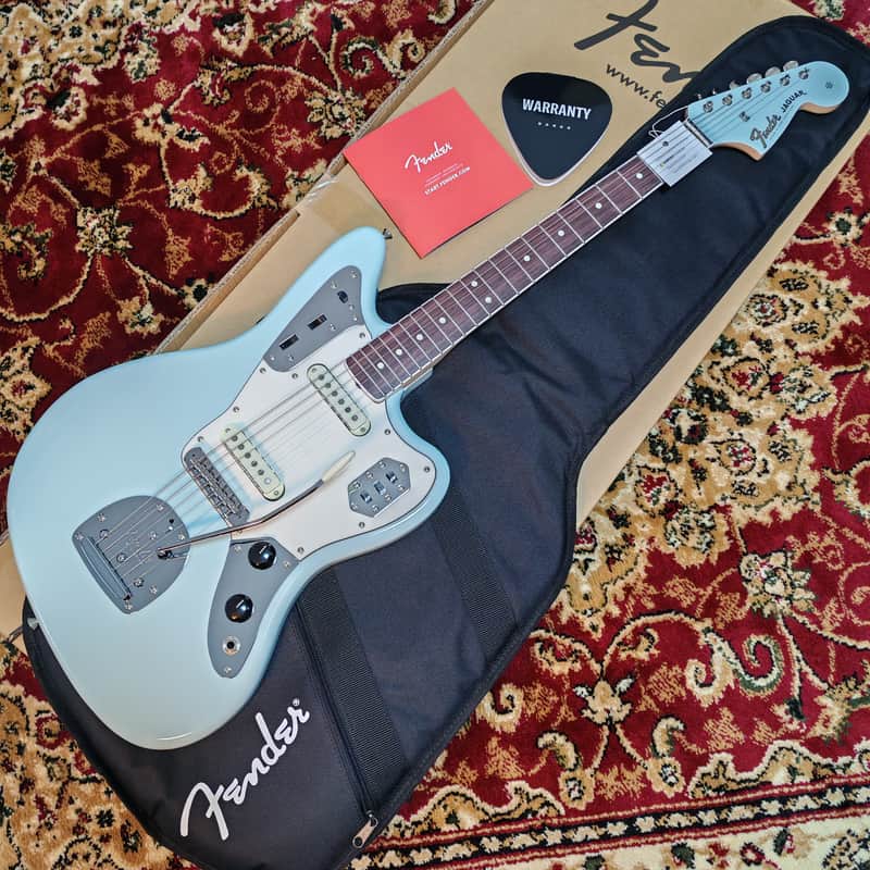 *NEW IN BOX* 2026 Fender Japan FSR Traditional 60s Jaguar Sonic Blue with Matching Headstock, Alder Body, MIJ JD26, Limited Edition 🔥