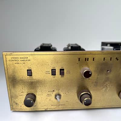 Vintage Fisher X-100 Tube Master Amplifier image 3