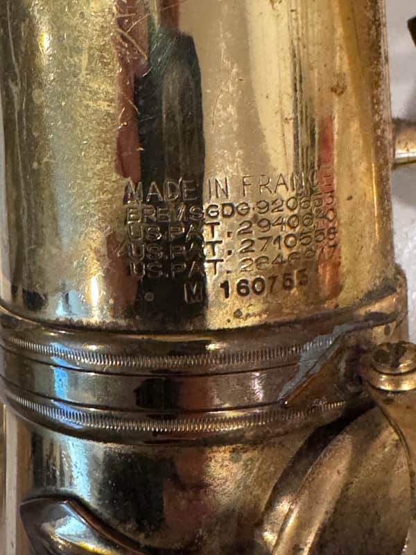 Saxophone Henri Selmer Vi de collection 1968 fonctionne #1 image 1
