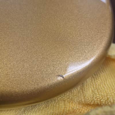 Squier Affinity stratocaster 20th anniversary 2002 - Gold sparkle image 13