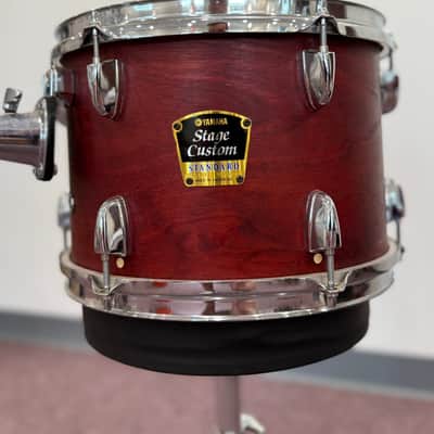 Yamaha Stage Custom 12x8 Rack Tom — Red image 1