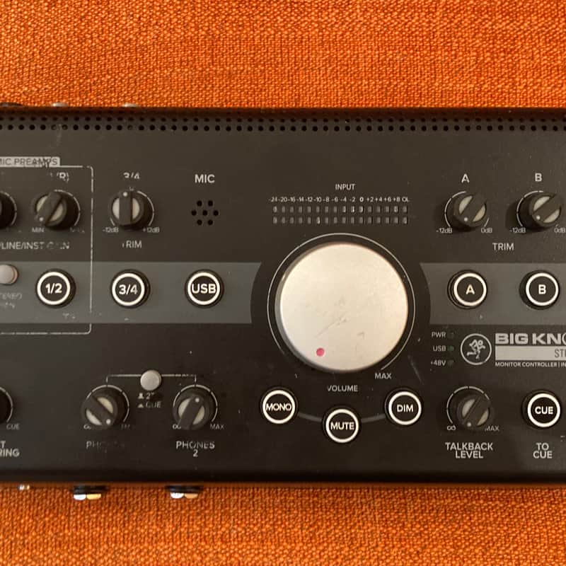 2017 – Present Mackie Big Knob Studio Monitor Controller / Int…