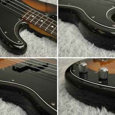 Vintage 1970's made Fernandes Stone Logo FPB-60 3tone sunburst finish  Made in Japan image 6