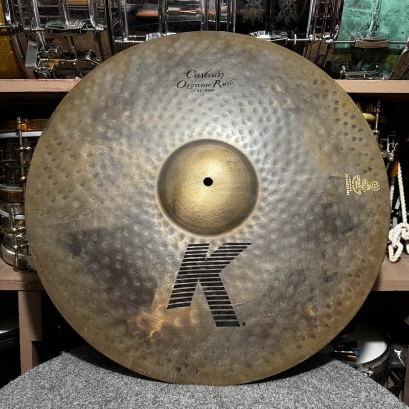 Zildjian 21" K Custom Organic Ride Cymbal image 1
