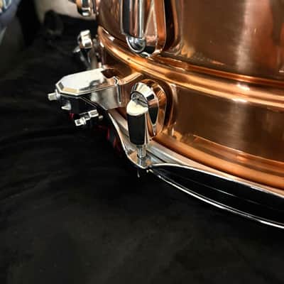 Yamaha SD6455 Handcrafted Copper Snare Drum 14"x5.5" - Excellent Condition image 3