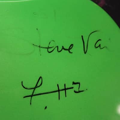 1987 JEM777LNG Steve Vai Electric Guitar Loch Ness Green w/ Case JEM image 2