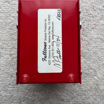 Fulltone Distortion Pro 2000s - Red image 2