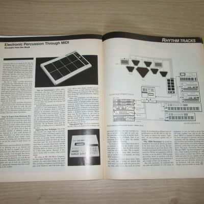 Roland Users Group Magazine's Collection (incl.D-50)  – 1987 -) 1990 - Original Vintage Synthesizer Brochure image 7