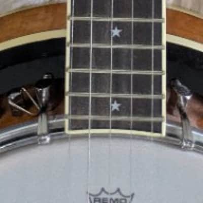 SX BJ405 5-String Banjo – Natural Satin, Matte Finish, Includes Gig Bag image 2
