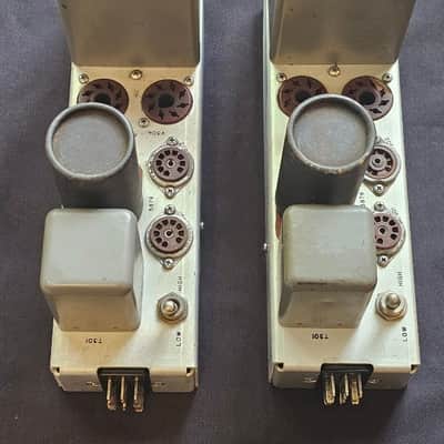 Collins 356B1 Tube Mic Pre Program Amp  Stereo Pair image 3