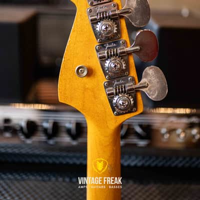 Fender Mustang Bass 1967 - Olympic White image 10