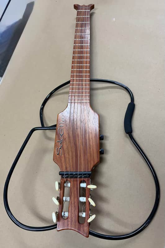 USA-made Wright Guitars Soloette Silent Guitar - Nylon strings image 1