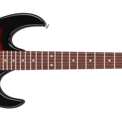 Ibanez GIO GRX70QA Transparent Red Burst image 1