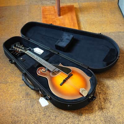 Northfield NFS-F2 Adirondack Red Spruce/Figured Maple F-Style Oval Hole Mandolin Light Cherryburst w/Hard Case image 9