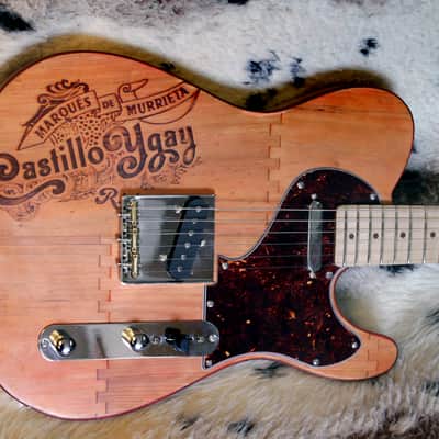 Handmade Standard Telecaster for fans of good wine image 16