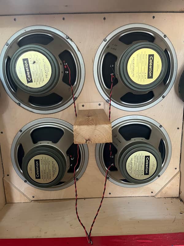 Celestion 1969 Thames Ditton G12M T1511 Pre-Rola Pulsonic 102 014 MATCHED QUAD! image 1