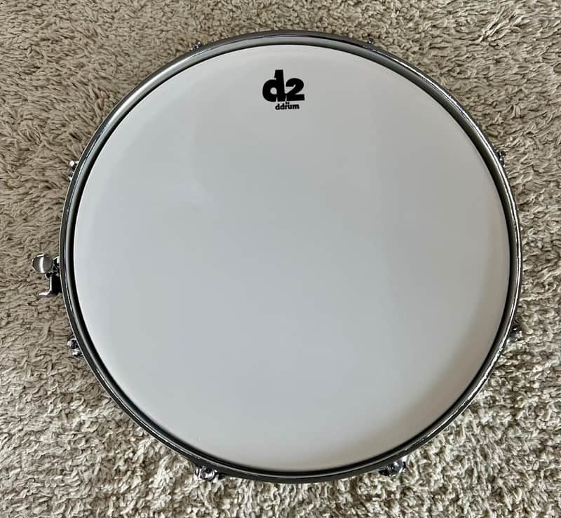 NOS DDrum D2 Series 5.5" x 14" Snare Drum in Midnight Black image 1