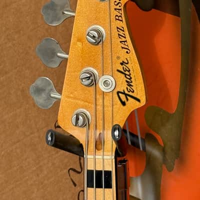Fender Jazz Bass 1973 - beautiful Natural Ash finish w/a 4-Bolt Black/Bound Maple Neck ! image 5