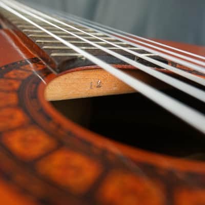 Kasuga G-314 Classical Acoustic Guitar Made in Japan w/ Hard Case image 12
