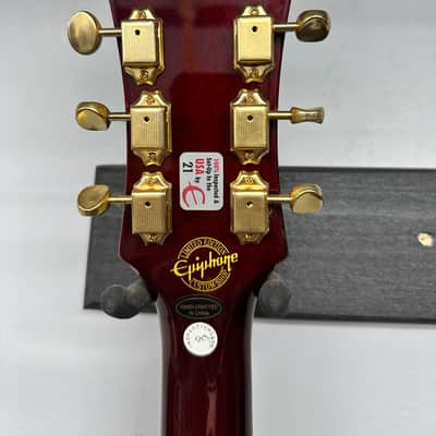 Epiphone Riviera Custom P93 2011 - 2019 - Wine Red image 9