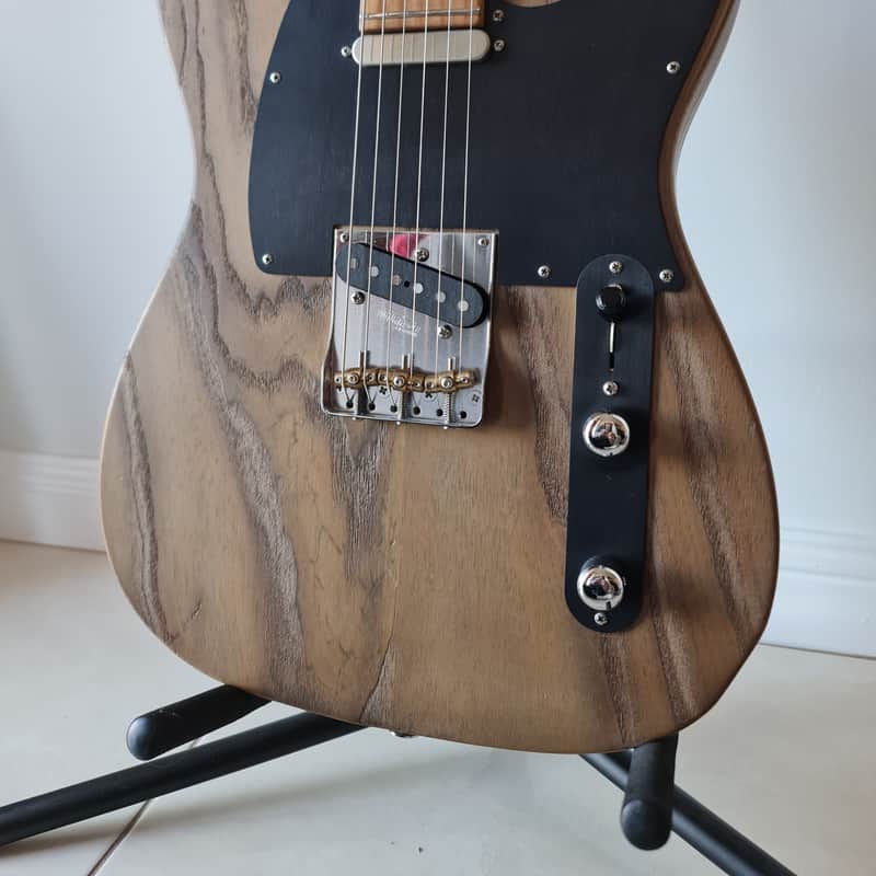 2020 – Present Suhr Andy Wood Signature Modern T Whiskey Barrel