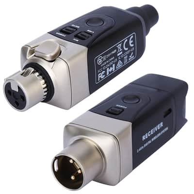 XVIVE U3C BK Microphone Wireless System Black Digitales Drahtlos-Mikrofon-Transceiver System image 2