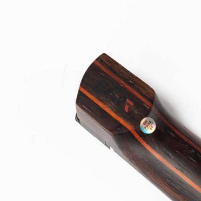 Eart GW2-Pro Headless Electric Guitar, Roasted Ash Body,24F Rounded Ends Jumbo Stainless Steel image 7
