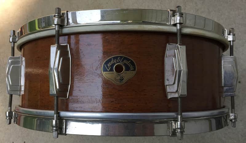 Vintage Leedy & Ludwig 5x14 snare drum image 1