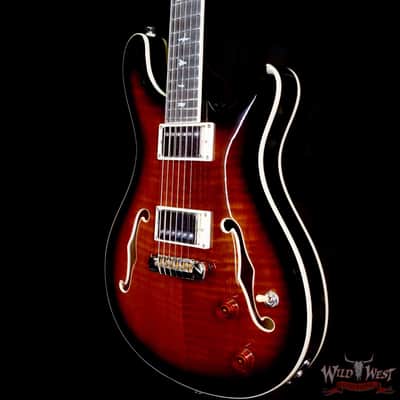 2022 Paul Reed Smith PRS SE Hollowbody II Black Gold Burst F14921 image 1