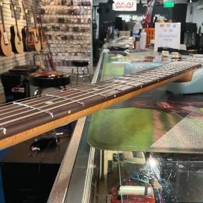 Music Man Cutlass RS HSS Figured Roasted Maple w/ Rosewood Fretboard - Powder Blue image 8