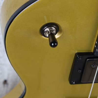 ESP LTD EC-2025 50th Anniversary Electric Guitar Metallic Gold w Hardshell Case image 5