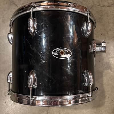 Slingerland Tom Tom 13x12 -80s - Black wrap image 1