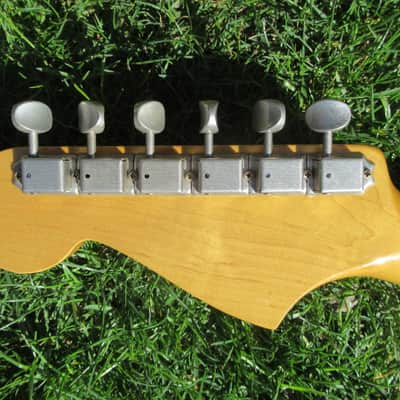 Jazzmaster Guitar 60s Style Handmade Lightweight P90 Custom Lake Placid Blue Rainbow Flake Nitro image 19