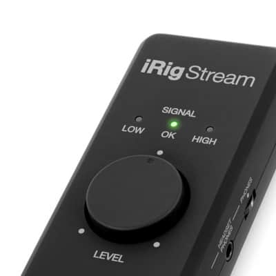 IK Multimedia iRig Stream stereo audio interface for iPhone/iPad and Android image 3