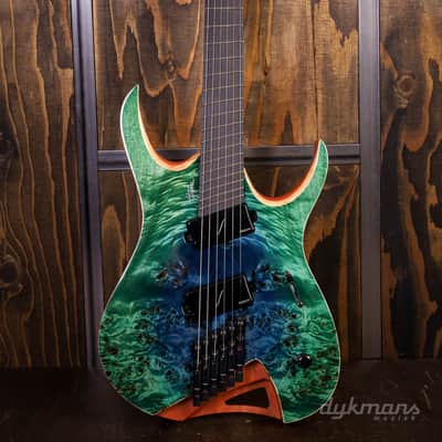Mayones Hydra 6 Elite VF Trans Blue Greenburst image 3