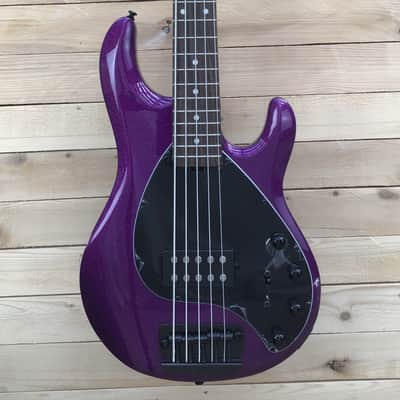 Sterling StingRay Ray35 with Roasted Maple Neck 2018 - Present - Purple Sparkle image 1